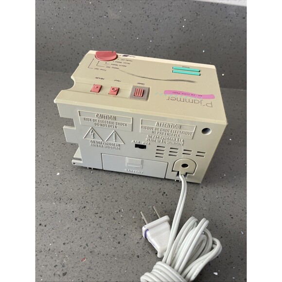 Vintage P'Jammer Alarm Clock Radio GE 7-4607WHA Tested & Working! - Picture 5 of 11